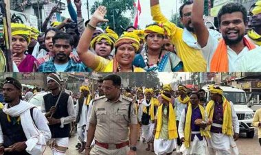 प्रदेश भर में हर्षोल्लास के साथ मनाया गया विश्व आदिवासी दिवस, महिलाओं का किया गया सम्मान, निकाली गई भव्य शोभायात्रा