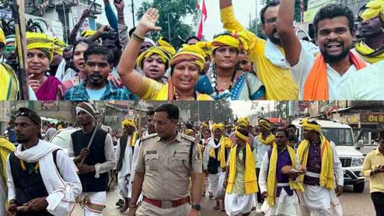 प्रदेश भर में हर्षोल्लास के साथ मनाया गया विश्व आदिवासी दिवस, महिलाओं का किया गया सम्मान, निकाली गई भव्य शोभायात्रा