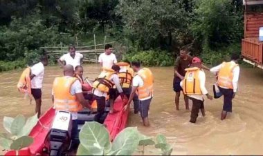 इंटेकवेल में जलस्तर बढ़ने से फंसे 3 लोग, मौत के साए में कटी पूरी रात, SDRF और पुलिस ने किया रेस्क्यू, डैम में डूबने से एक युवक की मौत, शव बरामद
