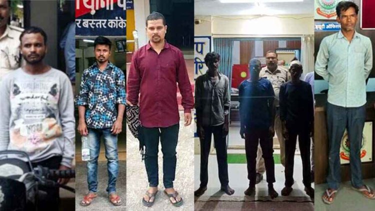 नाबालिग को शादी का झांसा देकर दुष्कर्म, गैंगरेप के 3 दुष्कर्मी चढ़े पुलिस के हत्थे, बाड़ी में काम कर रही महिला से रेप, कुल 7 आरोपी गिरफ्तार