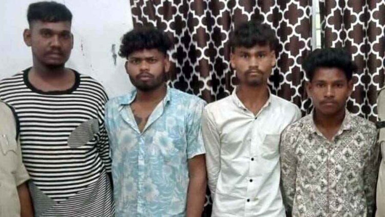 मंदिर का ताला तोड़कर दानपेटी की चोरी करने वाले 4 आरोपी गिरफ्तार, बिलासपुर से ट्रेन आए जांजगीर, फिर भागने चुरा ली बाइक