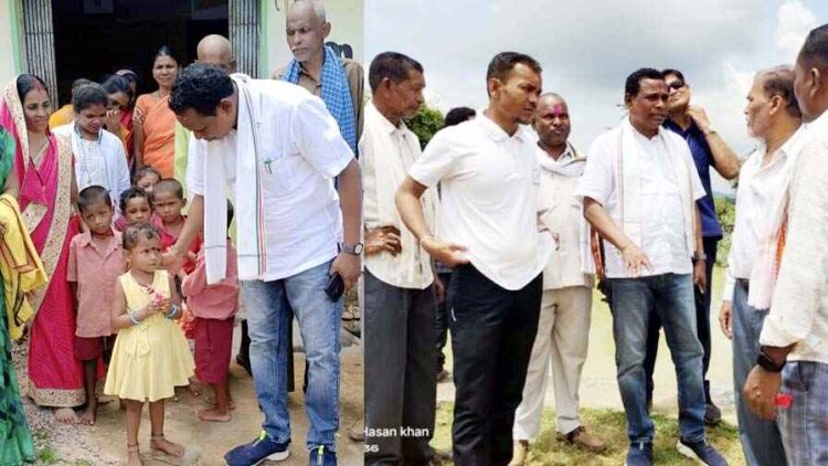 3 किलोमीटर साइकिल चलाकर ग्रामीणों से मुलाकात करने पहुंचे विधायक जनक ध्रुव, अचानक अपने बीच पाकर खुशी से गदगद हो गए ग्रामीण