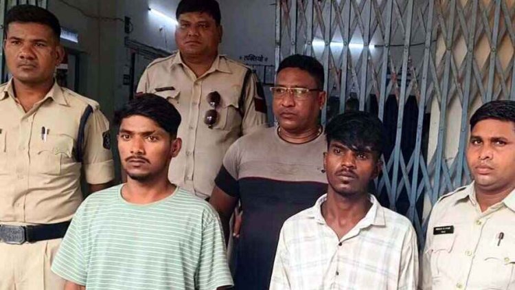 नाबालिग के साथ मिलकर रची कत्ल की साजिश, युवक को चाकू घोंपकर उतारा मौत के घाट, एक नाबालिग समेत दो आरोपी गिरफ्तार