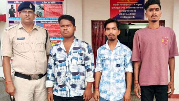 युवक को जान से मारने की दी धमकी, दहशत में किया सुसाइड, खुदकुशी के लिए उकसा रहे 3 आरोपियों को पुलिस ने गिरफ्तार कर भेजा जेल