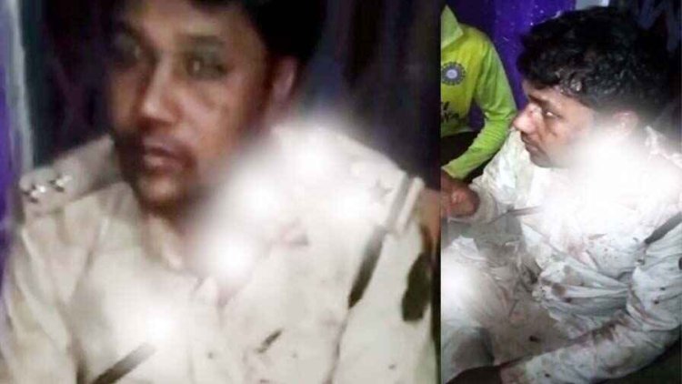 रेत माफियाओं ने अफसरों को दौड़ा-दौड़ाकर पीटा, फाड़ी वर्दी, एक अफसर का फूटा सिर, अस्पताल में भर्ती, हमलावरों में बच्चे भी शामिल