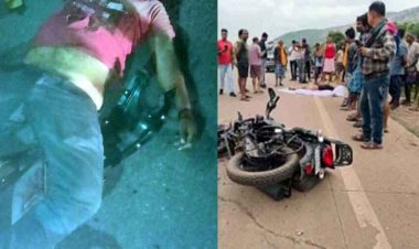 दर्दनाक सड़क हादसा, खड़ी ट्रेलर से टकराई तेज रफ्तार बाइक, सवार सुपरवाइजर की मौत, परिजनों में मचा कोहराम, जांच में जुटी पुलिस