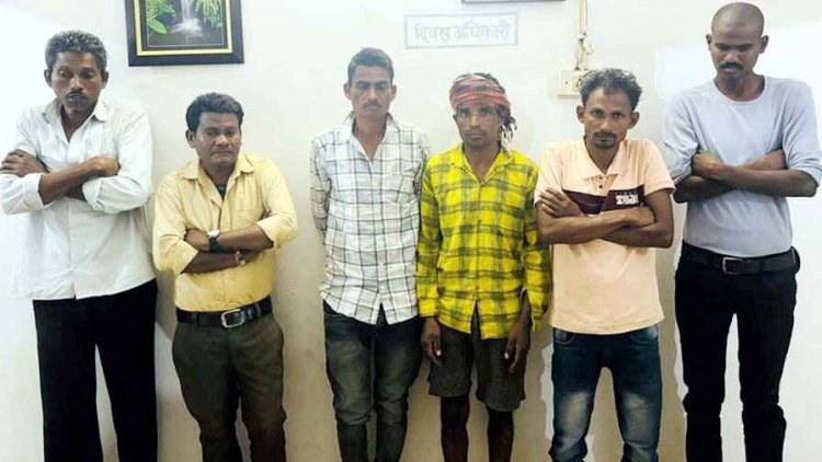 बोरसी में तालाब के पास चल रहा था 52 परियों का खेल, पुलिस ने की छापेमारी, ताश खेल रहे 6 आरोपियों के खिलाफ की गई कार्यवाही