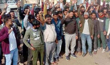 70 वार्ड में सफाई व्यवस्था ठप, हड़ताल पर 1 हजार से ज्यादा ड्राइवर्स, बोले- ठेकेदार हमारी सैलेरी खा रहे, हमें नियमित करे सरकार