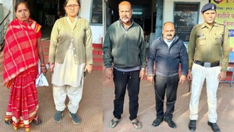 जमीन बिक्री में करोड़ों का फर्जीवाड़ा, महिला ने दूसरे की जमीन को खुद की बताकर 2 करोड़ 17 लाख का लगाया चूना, 3 आरोपी गिरफ्तार