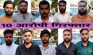 आधी रात राजधानी के जयस्तंभ चौक में बर्थडे मना रहे युवा नेता को CSP ने चेतावनी देकर खदेड़ा, फिर सुंदर नगर में सेलिब्रेट करते 10 आरोपी गिरफ्तार