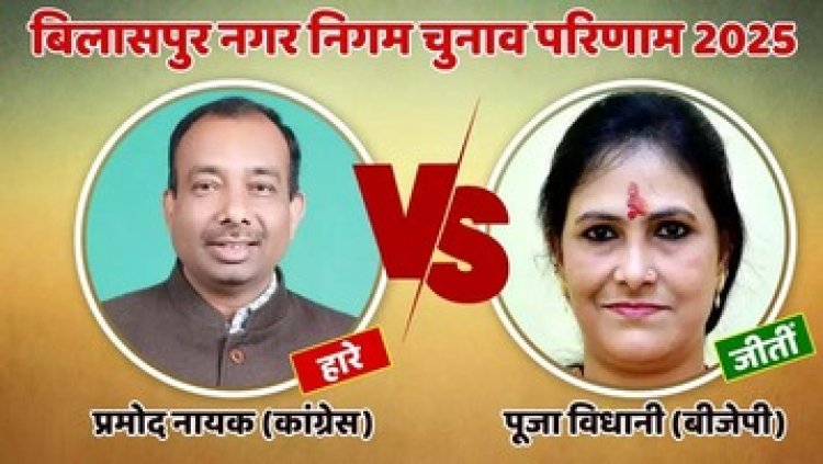 बिलासपुर में जानें कौन कहां जीता, आम आदमी पार्टी की पालिका अध्यक्ष सहित 4 वार्डों में जीत, 126 पर बीजेपी तो 30 पर कांग्रेस 17 पर निर्दलीय, दो पूर्व विधायक हारे