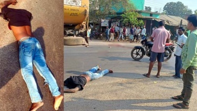 माजदा से टकराई स्कूटी, युवक का सिर धड़ से हुआ अलग, इधर बस ने खड़ी बस को मारी ठोकर, 5 यात्री घायल, बीच में फंसी महिला की हालत नाजुक