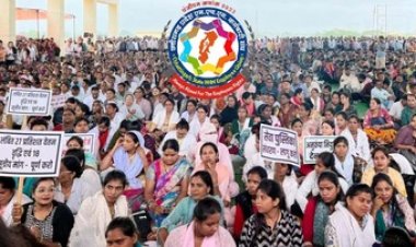 बजट से मायूस हुए 16000 एन एच एम स्वास्थ्य संविदा कर्मचारी, बड़े आंदोलन की बनाई रणनीति, छत्तीसगढ़ में स्वास्थ्य सेवाएं होंगी प्रभावित