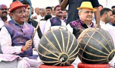 साय कैबिनेट की बैठक में लिए गए अहम फैसले, होली मिलन समारोह में विधानसभा परिसर रंग-गुलाल से सराबोर, सुपेला में बनेगा हॉर्स राइडिंग ट्रैक