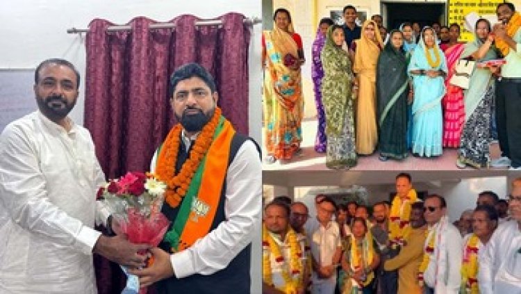 सर्वाधिक मतों से पार्षद बने आसिफ मेमन नगर पालिका व अब्दुल समीम खान बने नगर पंचायत छुरा के उपाध्यक्ष, लगातार चौथी बार उप सरपंच बने इमरान खान