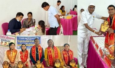 नवापारा राजिम में नि:शुल्क दंत परीक्षण एवं परामर्श शिविर संपन्न, मरीजों की मुफ्त में की गई मधुमेह एवं रक्तचाप की जांच