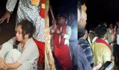 श्मशान घाट में तांत्रिक क्रिया करते चार महिला सहित बारह लोगों को ग्रामीणों ने पकड़ा रंगे हाथ, पुलिस की हिरासत में 4 महिलाएं और आठ पुरुष