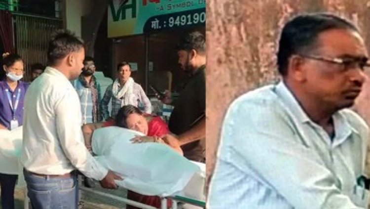 मोदी के चुनावी वादों की याद दिलाने क्रमिक भूख हड़ताल पर बैठे सचिव की हार्टअटैक से मौत, आक्रोश के साथ शोक की लहर, परिजनों में कोहराम