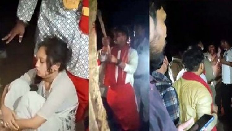 श्मशान घाट में तांत्रिक क्रिया करते चार महिला सहित बारह लोगों को ग्रामीणों ने पकड़ा रंगे हाथ, पुलिस की हिरासत में 4 महिलाएं और आठ पुरुष