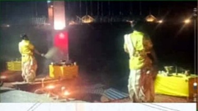 पूजा-पाठ और धर्म के नाम पर महादेव घाट में अवैध कब्जा, छत्तीसगढ़िया क्रांति सेना के विरोध के बाद नगर निगम ने लिया सख्त एक्शन