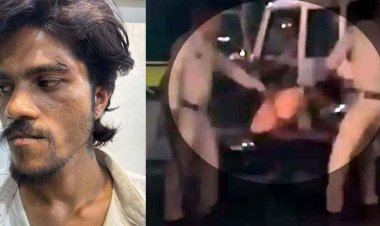 पुलिसकर्मियों ने किया गरीब कुल्फी वाले और BIRTHDAY मनाने निकले युवक की बेरहमी से पिटाई, वीडियो वायरल, दो पुलिस वालों के खिलाफ जांच शुरु