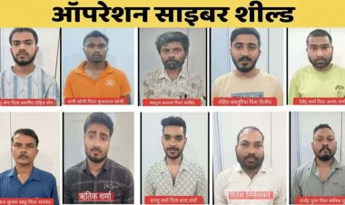 साइबर ठगी के लिए बैंक खाता खुलवाने, खातों को ऑपरेट करने में शामिल 10 आरोपी उत्तरप्रदेश और रायपुर से गिरफ्तार