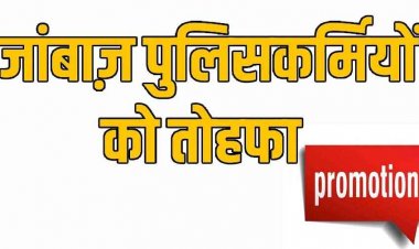 नक्सलियों से बहादुरी से लड़े 295 जवानों को मिला आउट ऑफ टर्न प्रमोशन, शौर्य-साहस के लिए मिला सम्मान, डीजीपी ने जारी किया आदेश