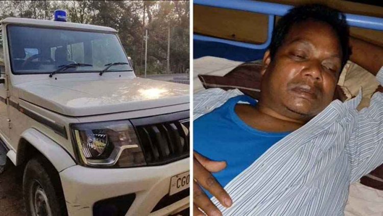 यातायात प्रभारी की तेज रफ्तार सरकारी गाड़ी ने मारी बाइक सवार को टक्कर, हादसे में घायल युवक के कमर की हड्डी टूटी, अस्पताल में भर्ती