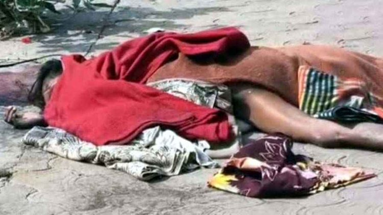 खून से लथपथ मिली युवक की लाश, सिर और गले में हैं चोंट के निशान, लोगों ने जताई हत्या की आशंका, जांच में जुटी पुलिस
