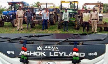 अवैध रेत परिवहन में शामिल 6 वाहन पकड़े गए, राजिम-कोपरा में बड़ी कार्रवाई, चार दिन, 11 केस, 10 परिवहन और एक अवैध भंडारण