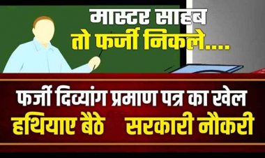 कलेक्टर ने निकाल दी सारी चालाकी, फर्जी दिव्यांग प्रमाण पत्र पर सालों से नौकरी कर रहे शिक्षा विभाग के 12 कर्मचारियों समेत 27 पर गिरी गाज