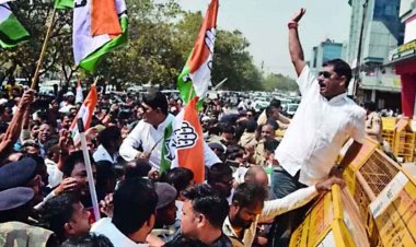 ED की कार्रवाई के विरोध में कांग्रेस की आर्थिक नाकेबंदी, कांग्रेसियों ने टोल प्लाजा पर किया चक्काजाम, दो घंटे जाम में फंसे आमजन