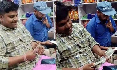 भेंडरी में बिजली कनेक्शन लगाने का नाम पर अधिकारी ने ली रिश्वत, सोशल मीडिया में वीडियो वायरल होने के बाद जेई शांतनु सस्पेंड