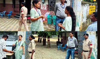 चप्पल पहन परीक्षा देने पहुंचे अभ्यर्थी,  कुछ लौटे, बदले कपड़े और फिर आए, समय पर पहुंचने के बावजूद परीक्षार्थियों को नहीं मिला प्रवेश