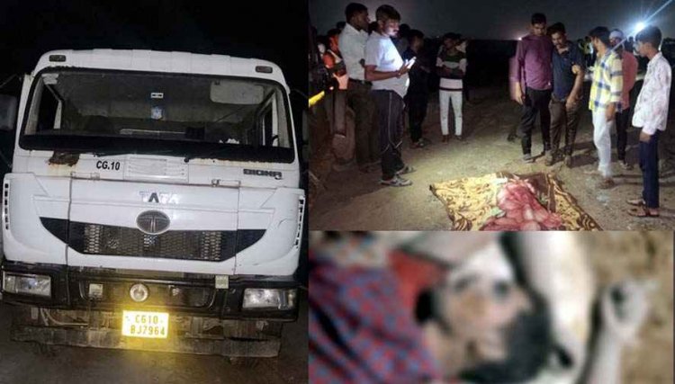 राखड़ लोडिंग के दौरान दर्दनाक हादसा, ट्रेलर चालक की दबकर मौत, मर्डर की आशंका, मुआवजे को लेकर 5 घंटे तक चला हंगामा