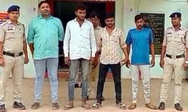 शराब पीने के लिए पैसे नहीं देने पर विवाद, मारपीट और ढाबे में तोड़फोड़ करने वाले एक नाबालिग समेत चार आरोपी गिरफ्तार