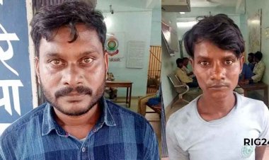 ढाबा बुलाकर युवक से मारपीट, पुलिस ने निगरानी बदमाश मनोज झरिया और साथी को धारदार हथियार समेत किया गिरफ्तार, कार्यवाही कर भेजा जेल