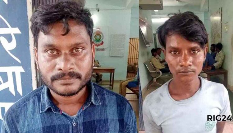 ढाबा बुलाकर युवक से मारपीट, पुलिस ने निगरानी बदमाश मनोज झरिया और साथी को धारदार हथियार समेत किया गिरफ्तार, कार्यवाही कर भेजा जेल