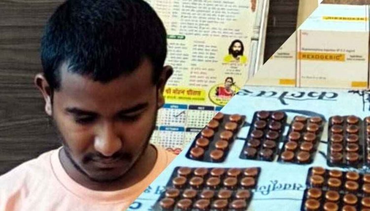 नशे के खिलाफ एक्शन, नशीली इंजेक्शन और टेबलेट के साथ युवक राजेन्द्र गिरफ्तार, एक फरार, आरोपी रितेश की तलाश में जुटी पुलिस