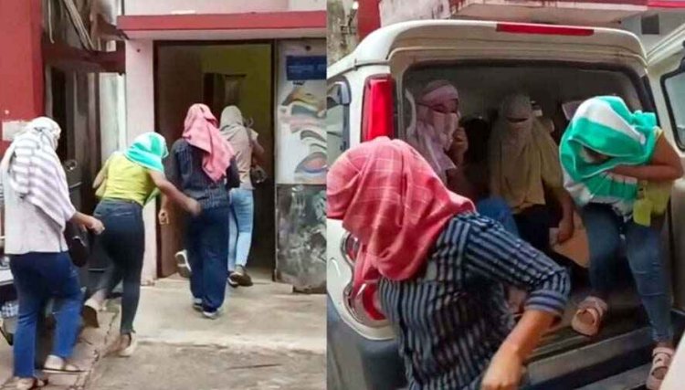 छत्तीसगढ़ में स्पा सेंटर में पुलिस ने मारा छापा, देह व्यापार का हुआ खुलासा,  मैनेजर समेत पकड़ी गईं छह युवतियां, मिले आपत्तिजनक सामान