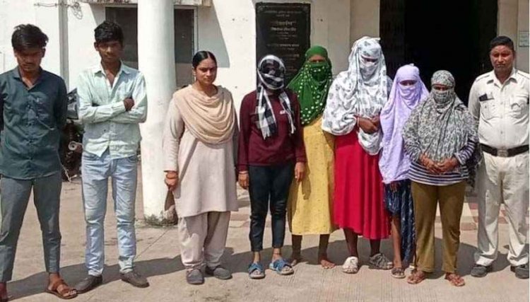 संदेहास्पद गतिविधियों पर विशेष कार्यवाही, अनैतिक कामों का ठिकाना बन रहा हाईवे, पुलिस ने मारी रेड, 5 महिलाओं समेत 7 गिरफ्तार