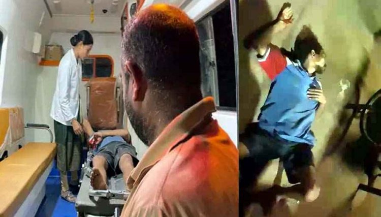 पुलिस अधिकारी के नाबालिग बेटे ने स्कूटी से मारी जोरदार टक्कर, दोनों घायल, ASI का बेटा रायपुर रेफर, मजदूर की हालत नाजुक