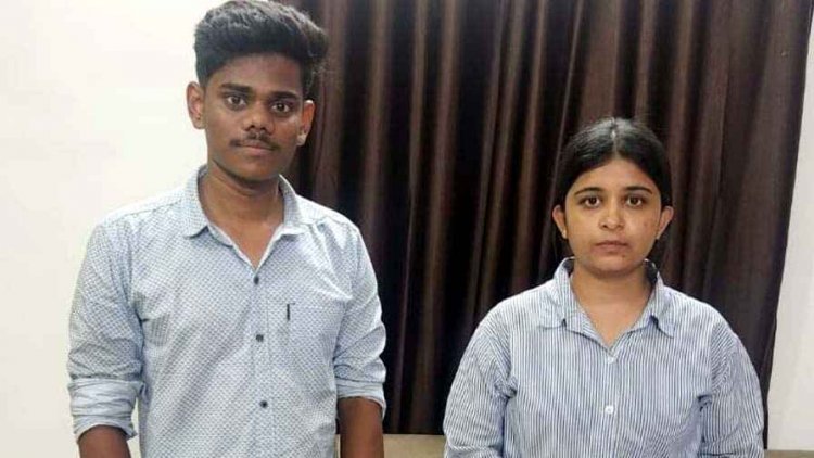 हर महीने 22000 रुपये, रहने और खाने की सुविधा का दिया झांसा, मार्केटिंग कंपनी ने बेरोजगारों से की धोखाधड़ी, युवक-युवती गिरफ्तार