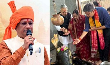 मुख्यमंत्री विष्णुदेव साय और विधानसभा अध्यक्ष डॉ. रमन सिंह ने दीपावली और गोवर्धन पूजा की दी हार्दिक शुभकामनाएं, नरक चतुर्दशी पर की पूजा