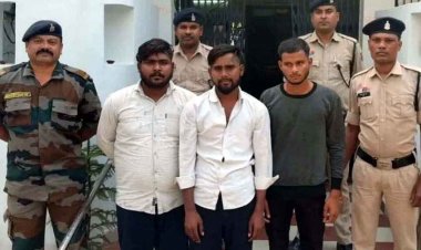 सोशल मीडिया में फैलाई मूर्ति तोड़ने की अफवाह, भ्रामक खबरें फैलाकर लोगों को आंदोलन के लिए उकसाने का आरोप, तीन आरोपी गिरफ्तार