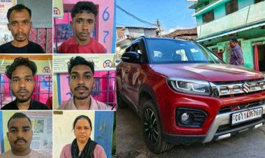 शातिर चोर गिरोह का खुलासा, गरियाबंद में बाप-बेटा समेत 6 आरोपी गिरफ्तार, मास्टरमाइंड फरार, कार-मोबाइल, सोना-चांदी और नकदी बरामद