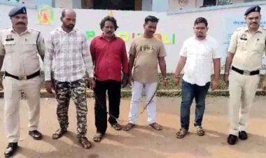 जुआ खेलने वालों को मना करने पर घर में घुसकर महिलाओं और बुजुर्ग से मारपीट, जान से मारने की धमकी, पुलिस ने चार आरोपियों को किया गिरफ्तार