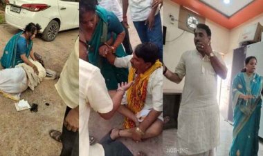 रायपुर में कथावाचक के साथ आपत्तिजनक हालत में पत्नी, पहुंच गया पति, लोगों ने किया जमकर हंगामा, जमकर कर दी धुनाई