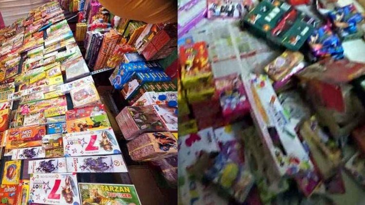 गरियाबंद में खास व्यापारी घर से बेच रहे पटाखा, बाकी गांधी मैदान में, भेदभाव पर फूटा गुस्सा, धमतरी के रिहायशी इलाके में अवैध पटाखों पर कार्यवाही