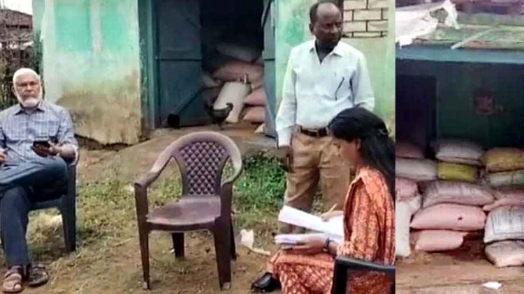 घर में भंडारण कर रखा 1200 बोरी अवैध धान, SDM और तहसीलदार ने लिया सख्त एक्शन, दस्तावेज नहीं दिखाने पर राजस्व विभाग ने किया जब्त